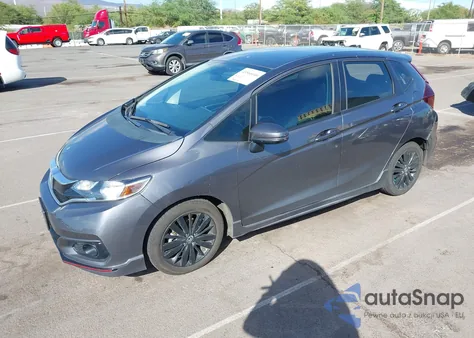 2018 Honda Fit Sport z USA, uszkodzony, nr VIN 3HGGK5H64JM733652